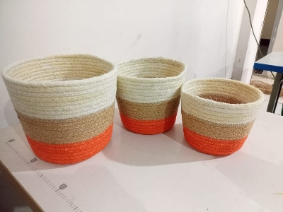 Picture of 3 Pieces set Plant Basket ( Size: 5,6,8 Inch )