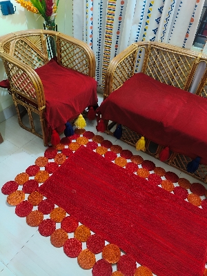 Picture of 2.5/4ft Jute Floor  Rugs/ Mat 1pieces