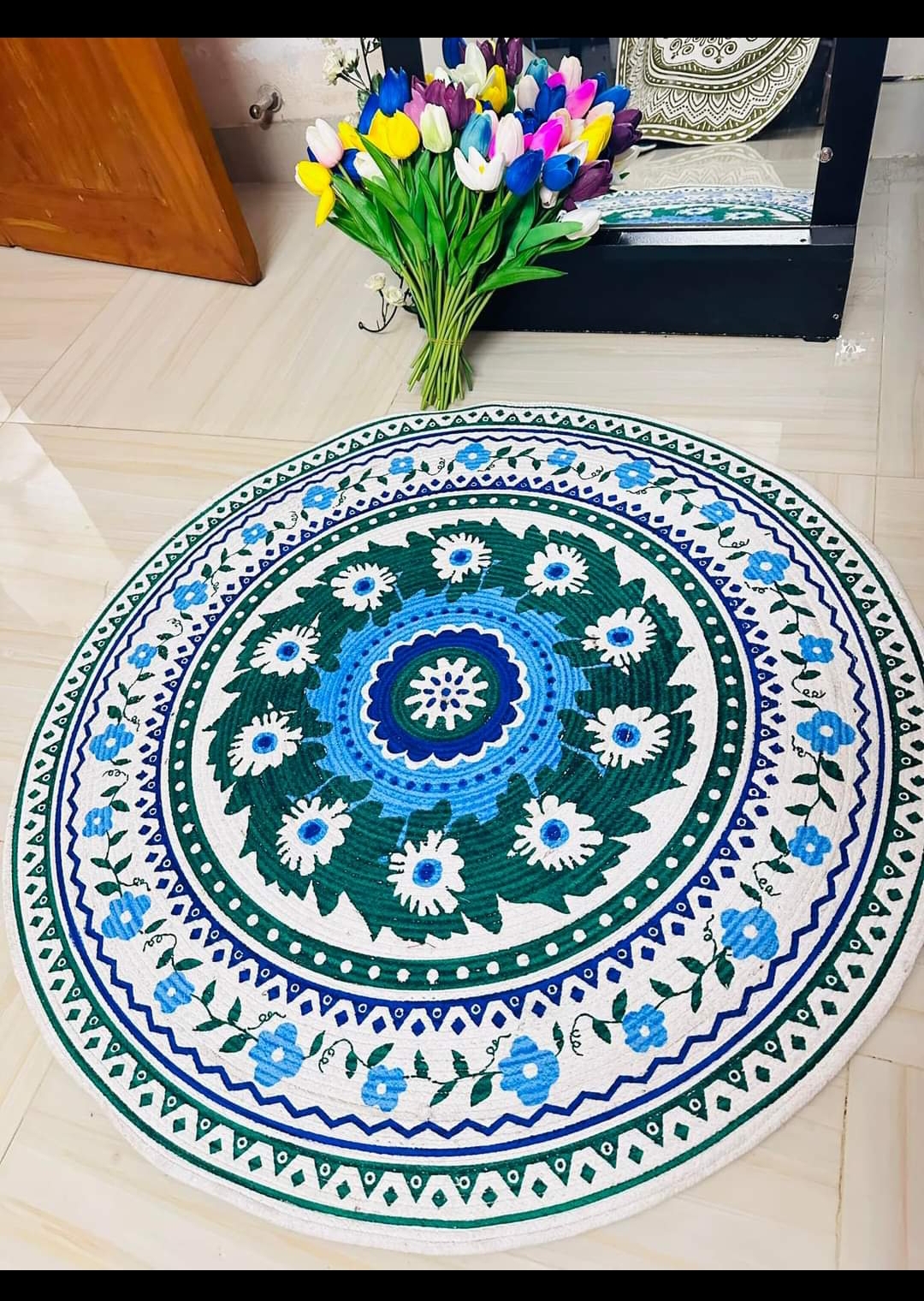 Picture of Jute Rugs/Mat Size 3 feet