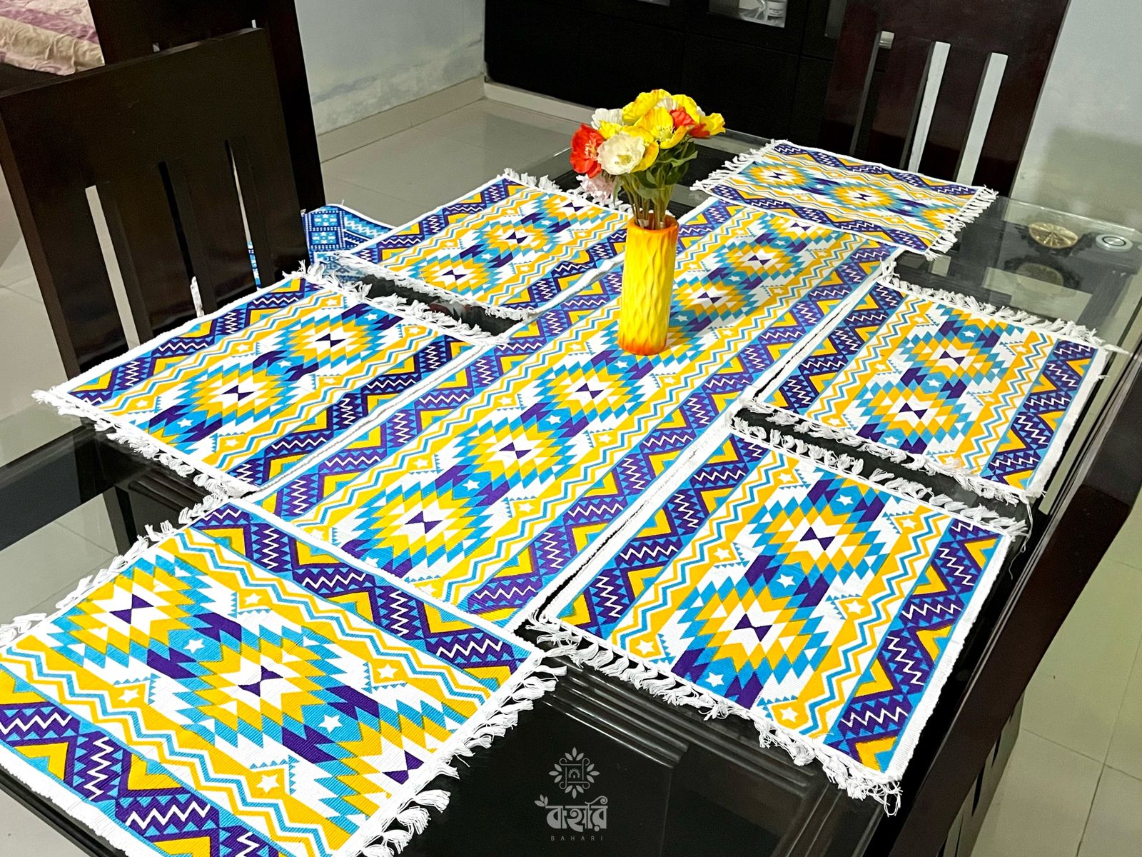 Picture of Dining runner set 7 piece