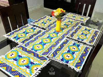 Picture of Dining runner set 7 piece