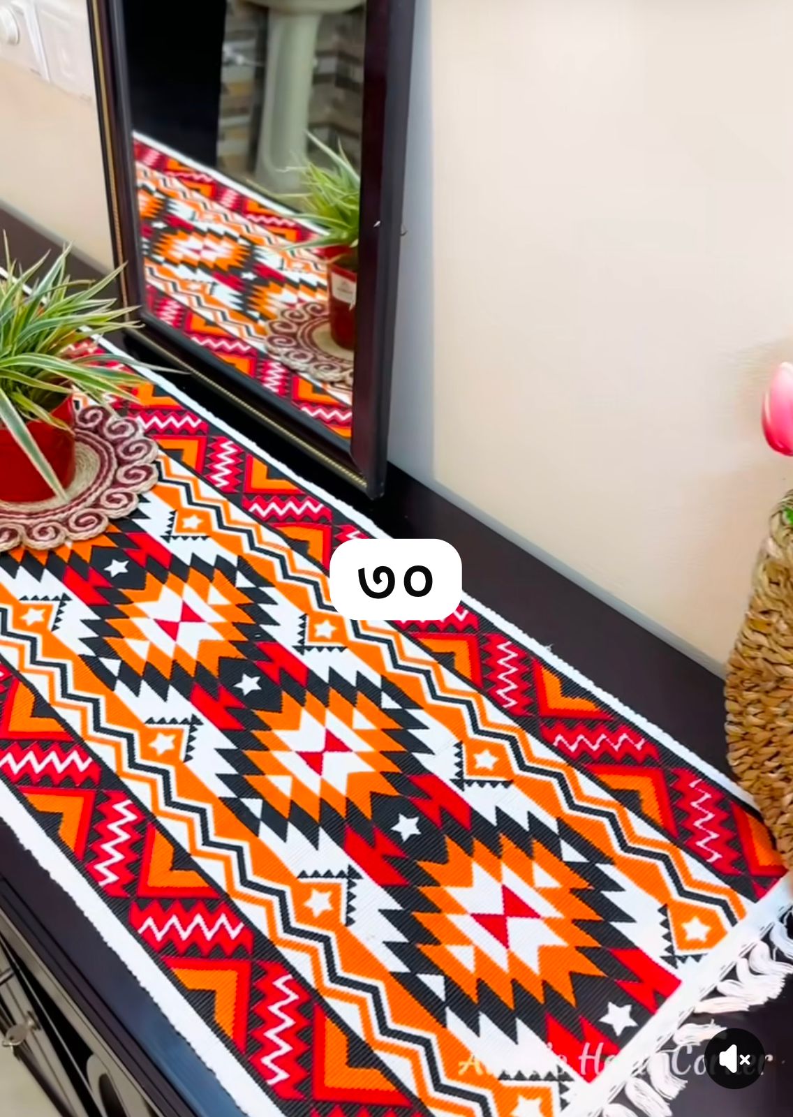 Picture of Dining runner set 7 piece