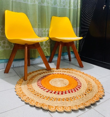 Picture of 3ft Hand Made Jute Rugs/ Mat