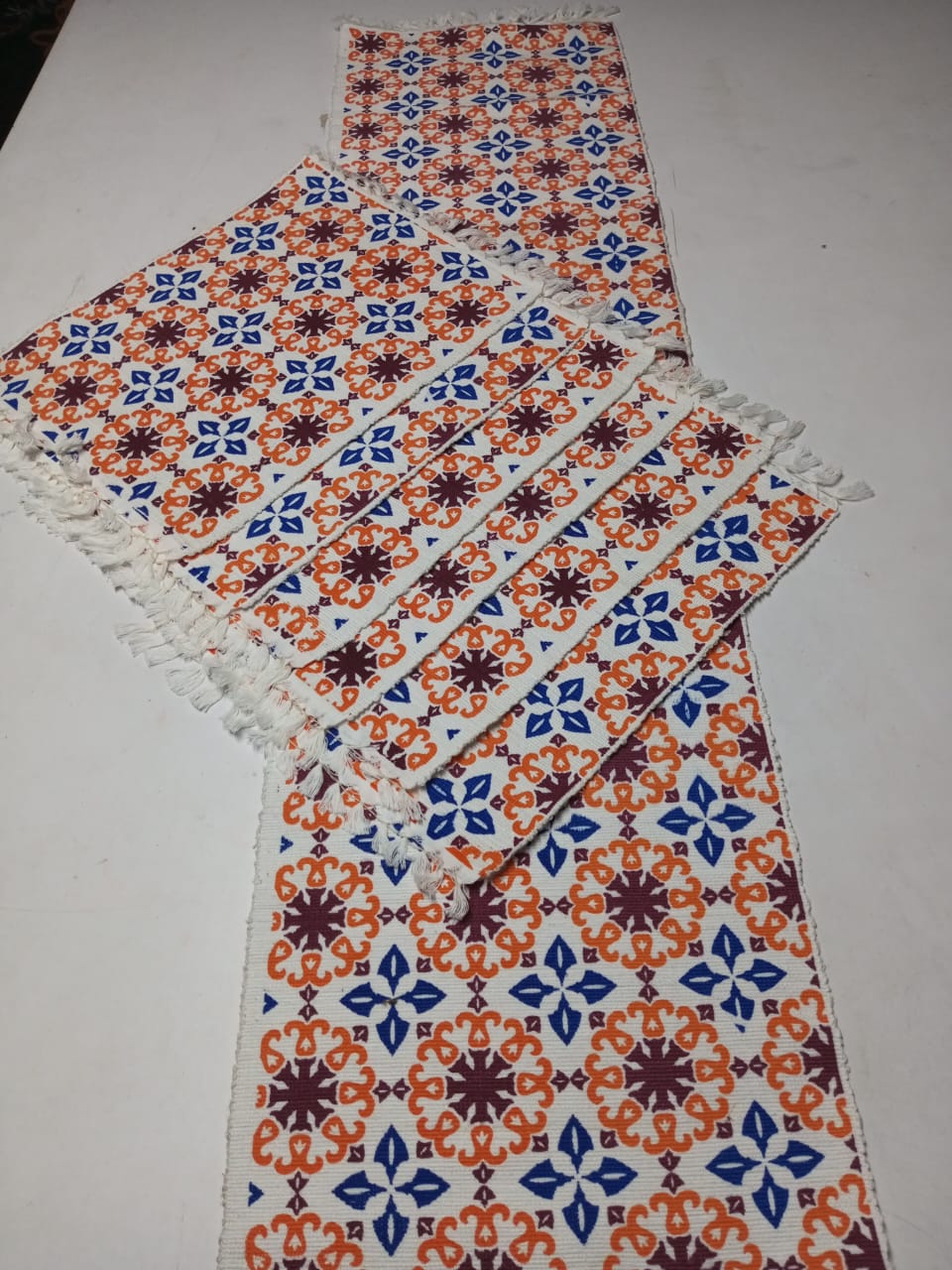 Picture of Cotton Print Table Ranar set (7 pieces set)