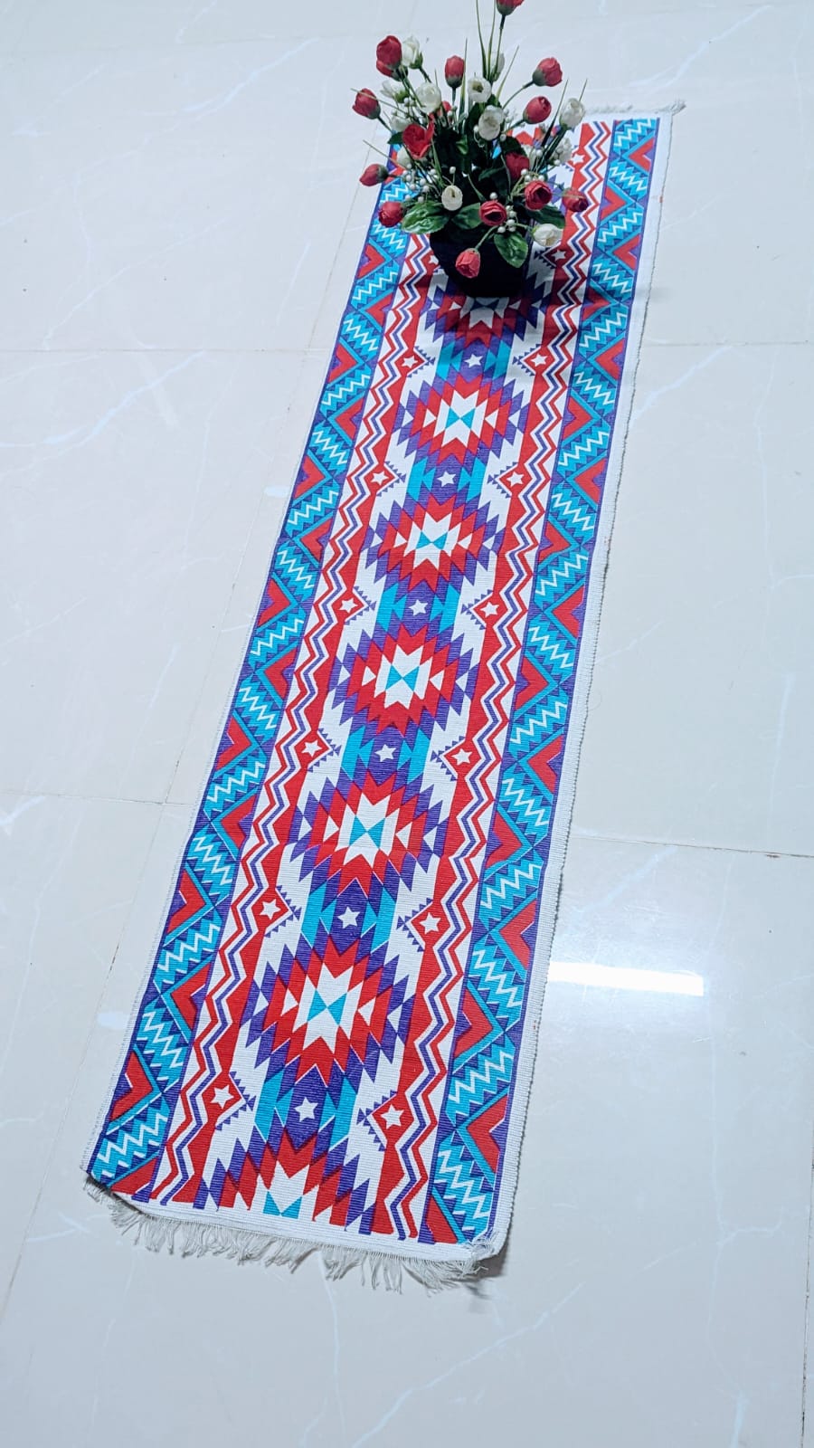 Picture of Cotton Print Single Table Ranar  1 piece (Size: 14/56 Inch)