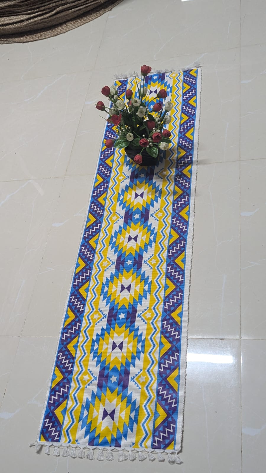 Picture of Cotton Print Single Table Ranar  1 piece (Size: 14/56 Inch)