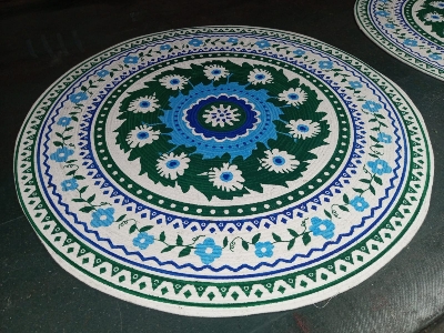 Picture of 3ft Cotton Print Floor Mat/Rugs