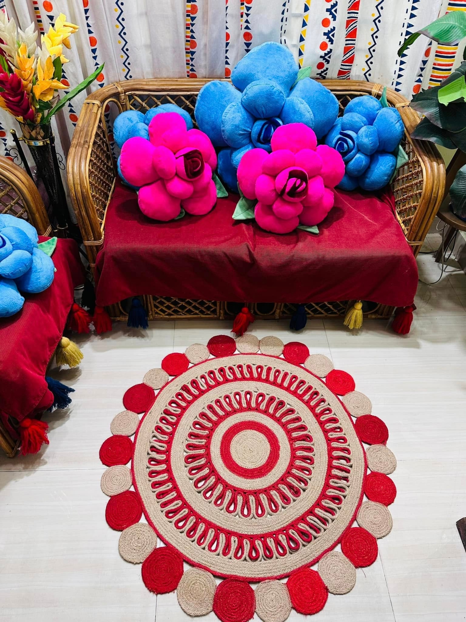 Picture of 3ft Design Jute Rugs/Mat