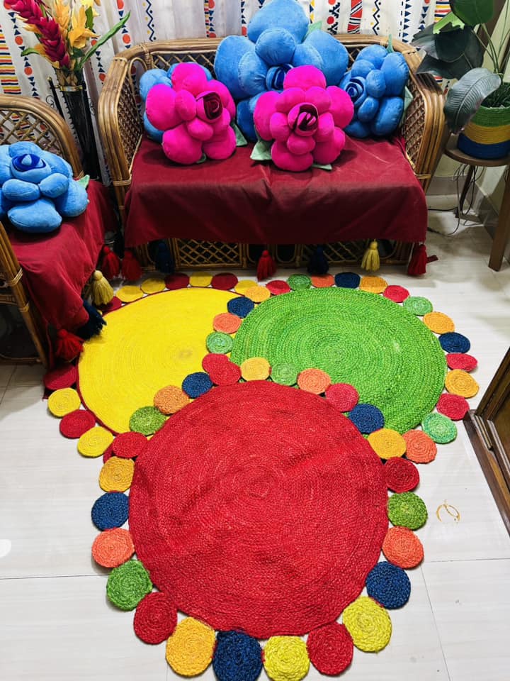 Picture of 3Ft Jute Floor Rugs/ Mat