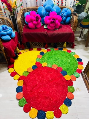 Picture of 3Ft Jute Floor Rugs/ Mat