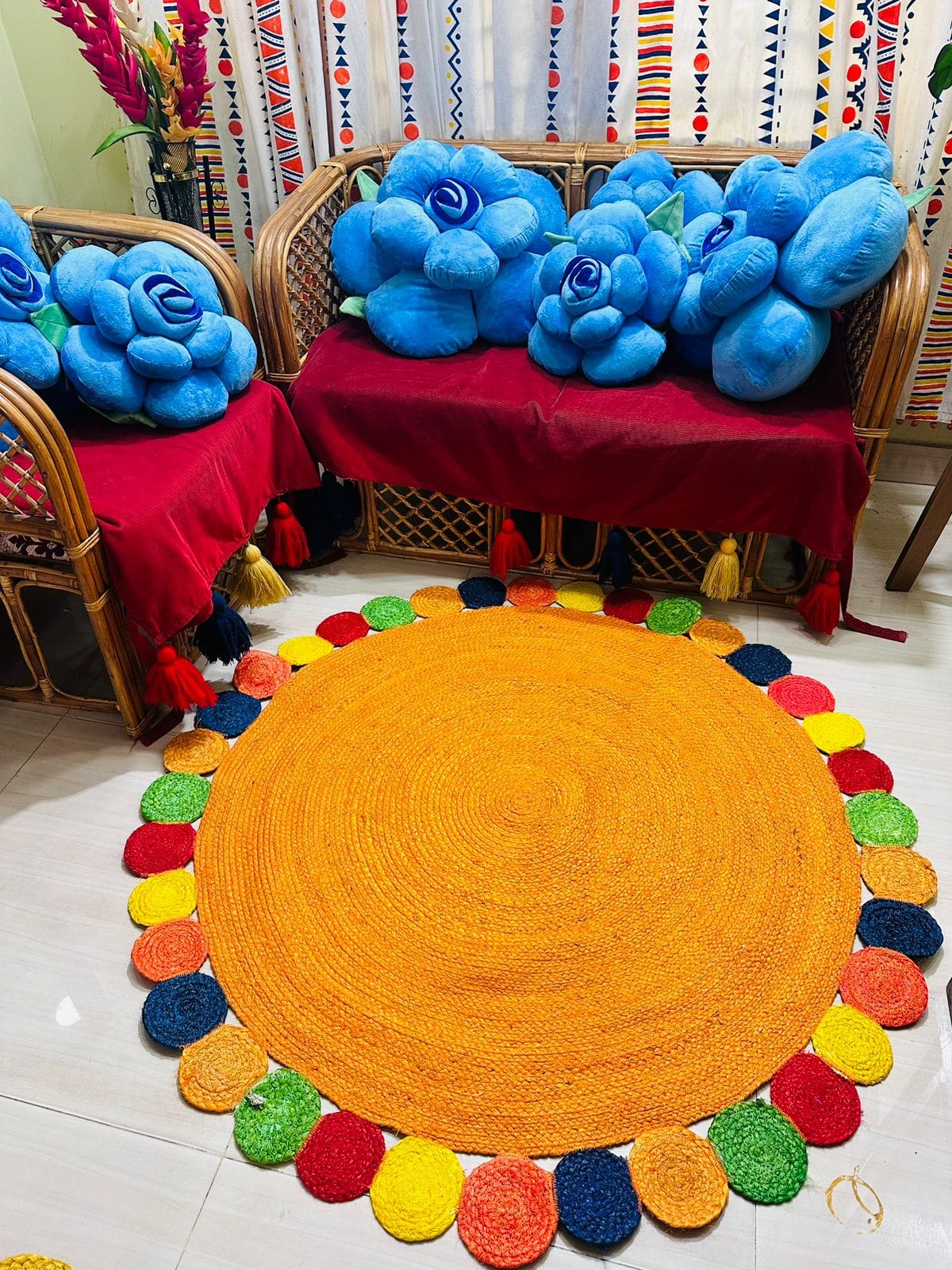 Picture of 3Ft Jute Floor Rugs/ Mat