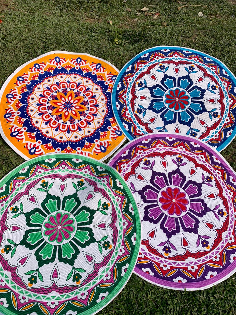 Picture of 3ft Print Cotton Floor Mat/Rugs