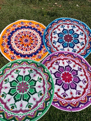 Picture of 3ft Print Cotton Floor Mat/Rugs