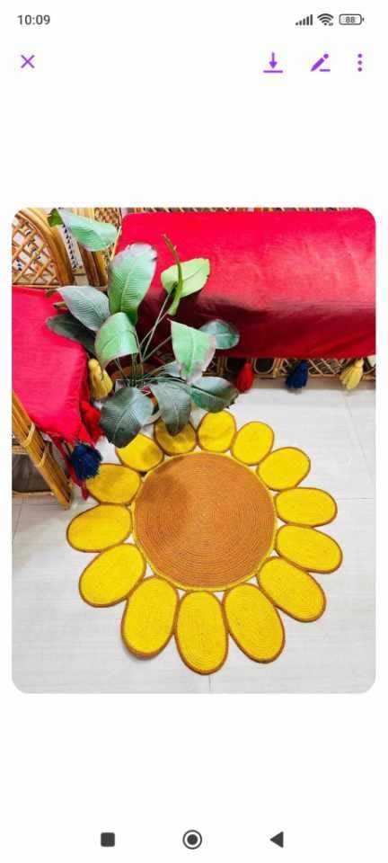 Picture of Jute Floor Pata Mat/Rugs