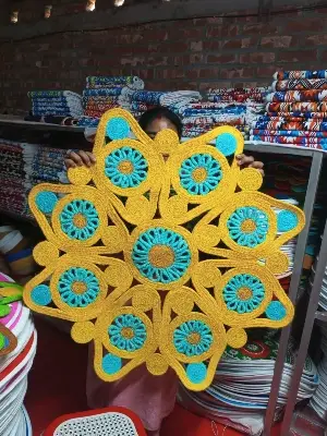 Picture of 3ft Jute Design Floor Mat/Rugs