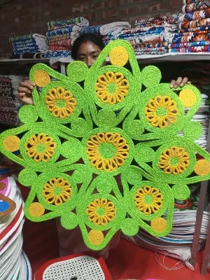 Picture of 3ft Jute Design Floor Mat/Rugs