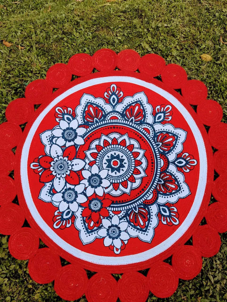 Picture of 3ft Cotton Print Mat/Rugs