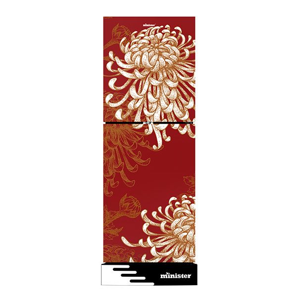 Picture of MINISTER 224 Liter Frost Type Top Mount Refrigerator EL Red Spider (M-224)