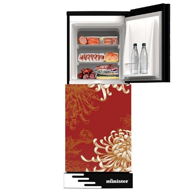 Picture of MINISTER 224 Liter Frost Type Top Mount Refrigerator EL Red Spider (M-224)