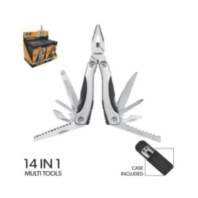 Picture of TOLSEN 14 in 1 Multipurpose Pliers with Case Model: 30046