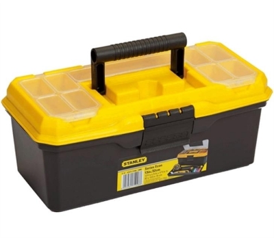 Picture of TOLSEN 17" Heavy Duty Plastic Tool Box (420x230x190mm) Model: 80201