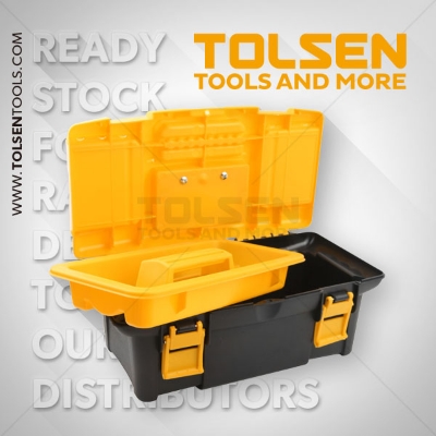 Picture of TOLSEN Plastic Tool Box(340×180×130mm) 80190 - Kings Trading