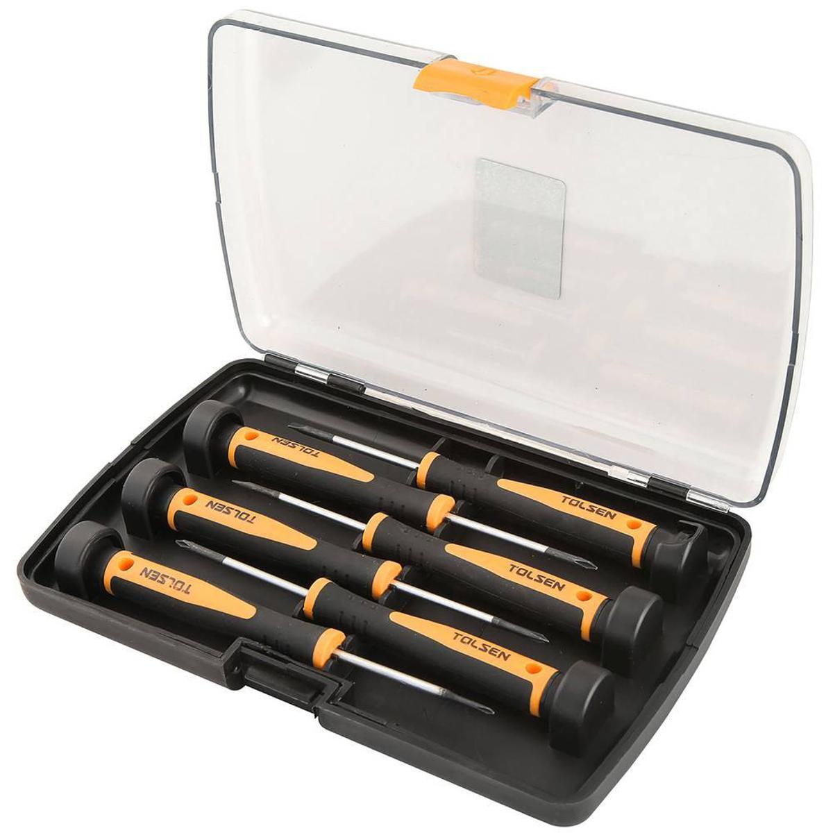 Picture of TOLSEN 6 Pcs Precision Screwdriver Set Model: 20030 -Kings Trading