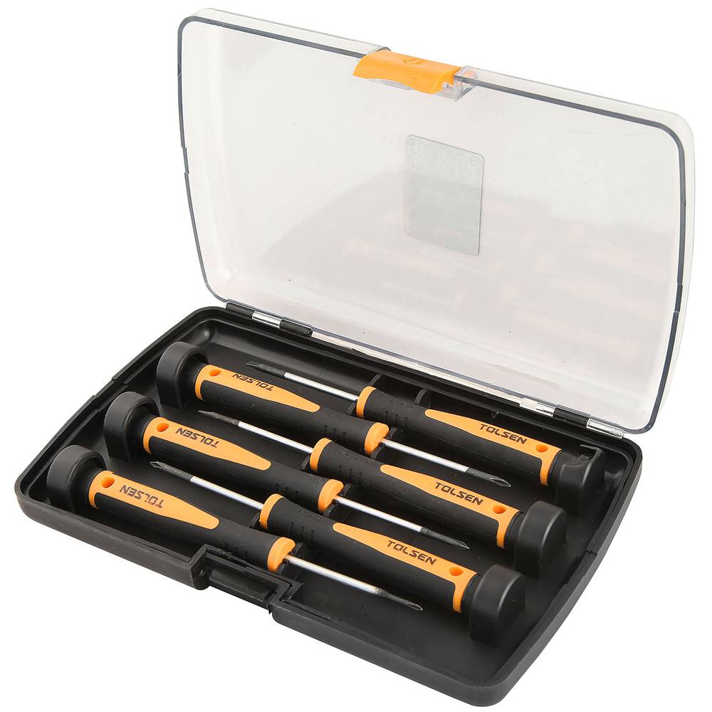 Picture of TOLSEN 6 Pcs Precision Screwdriver Set Model: 20030 -Kings Trading