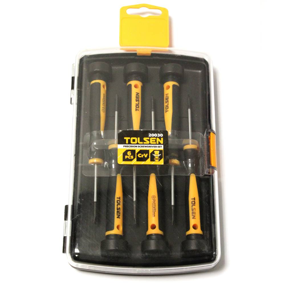 Picture of TOLSEN 6 Pcs Precision Screwdriver Set Model: 20030 -Kings Trading