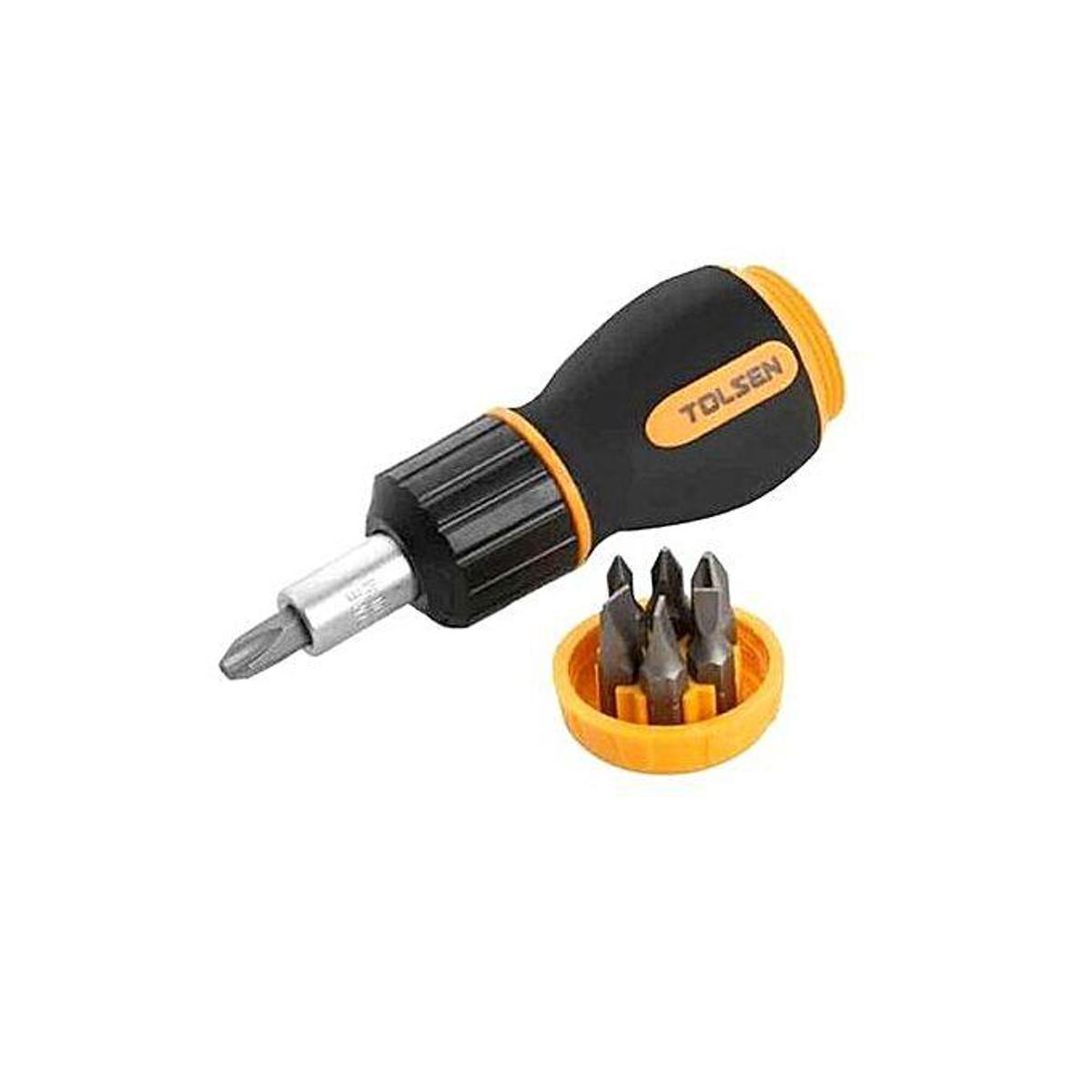 Picture of TOLSEN 7 In 1 Ratchet Driver 20033 - Kings Trading