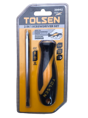 Picture of TOLSEN 2 In 1 Screwdriver Set 20042 - Kings Trading
