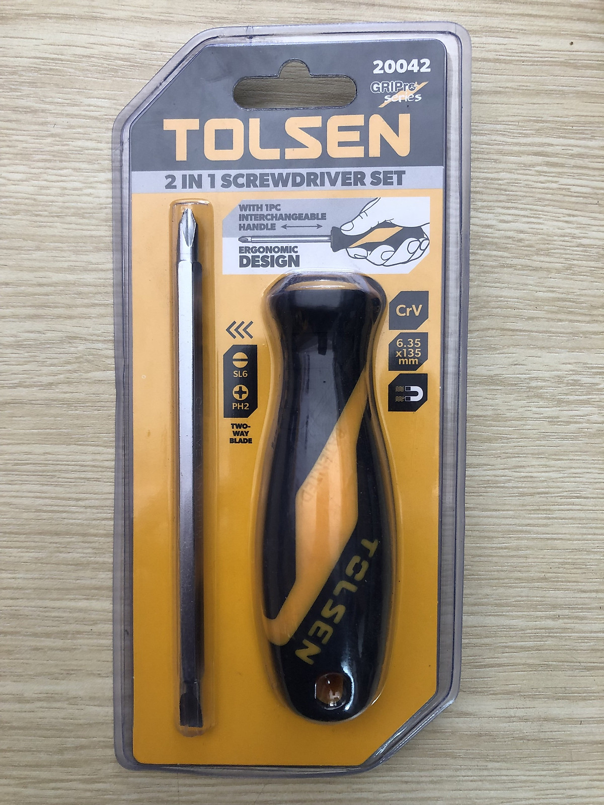 Picture of TOLSEN 2 In 1 Screwdriver Set 20042 - Kings Trading