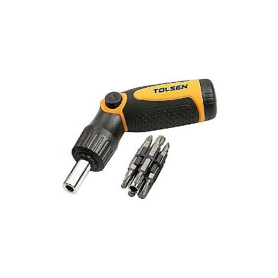 Picture of TOLSEN 14 In 1 Ratchet Screwdriver Set 20040 - Kings Trading