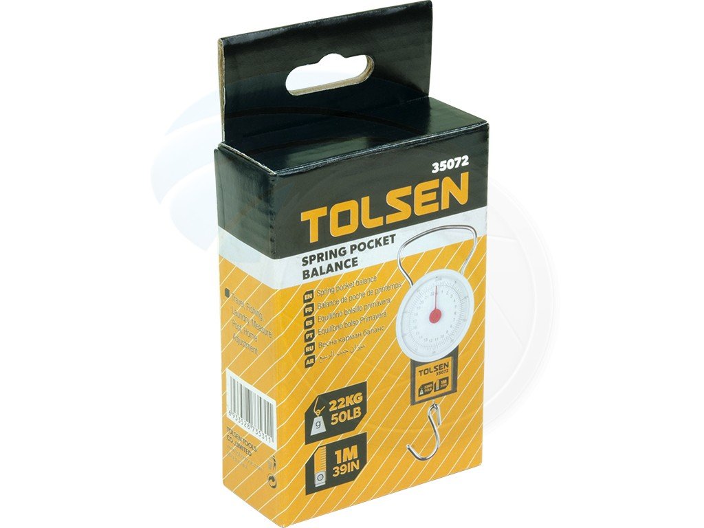 Picture of TOLSEN Spring Pocket Balance (22kg) Model: 35072