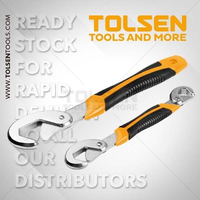 Picture of Tolsen Universal Wrench 9-32mm Auto Wrench set (02pcs/set) 15282 -Kings Trading