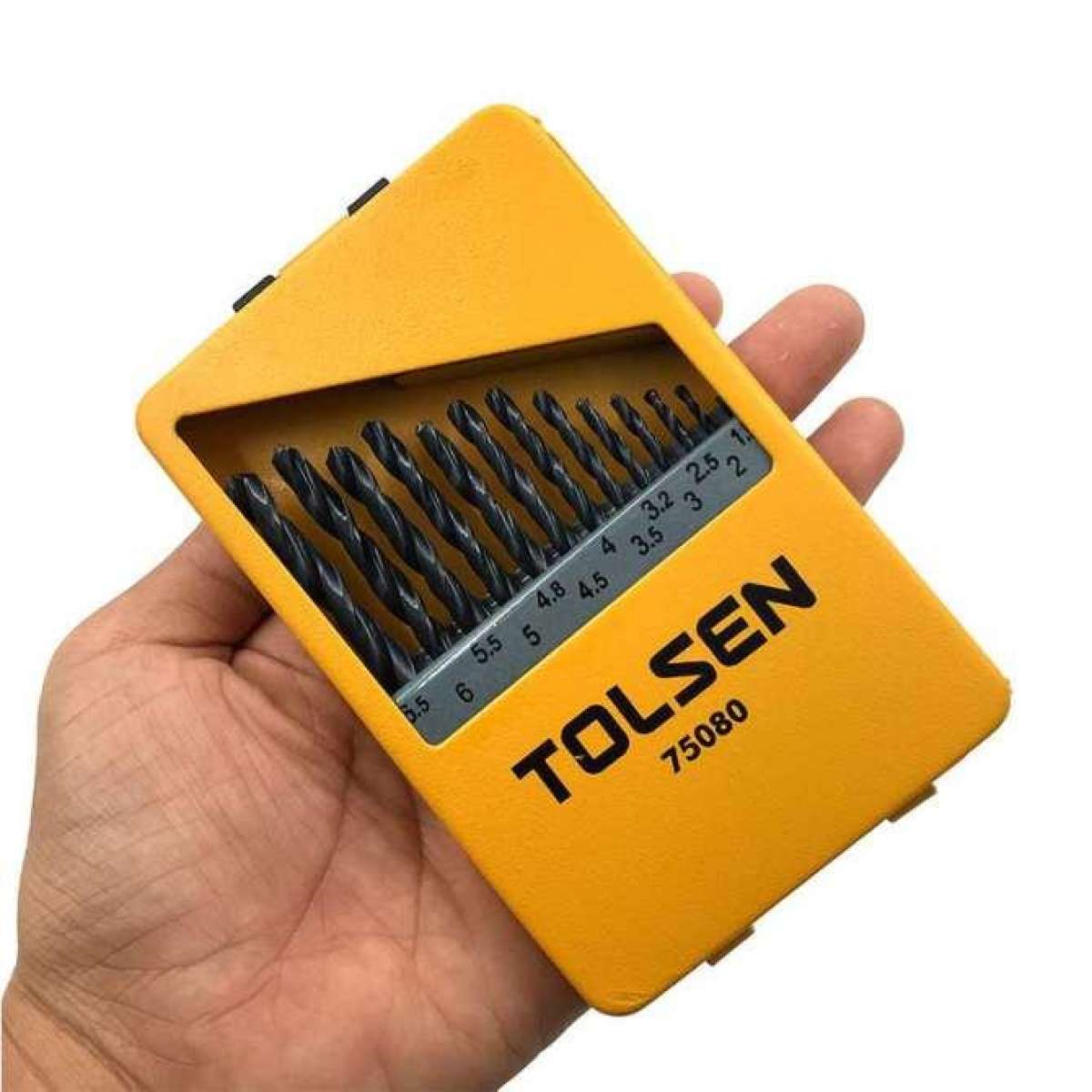 Picture of TOLSEN 13 Pcs HSS Twist Drill Bits Set Model: 75080