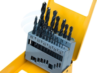 Picture of TOLSEN 19 Pcs HSS Twist Drill Bits Set 75081 - Kings Trading