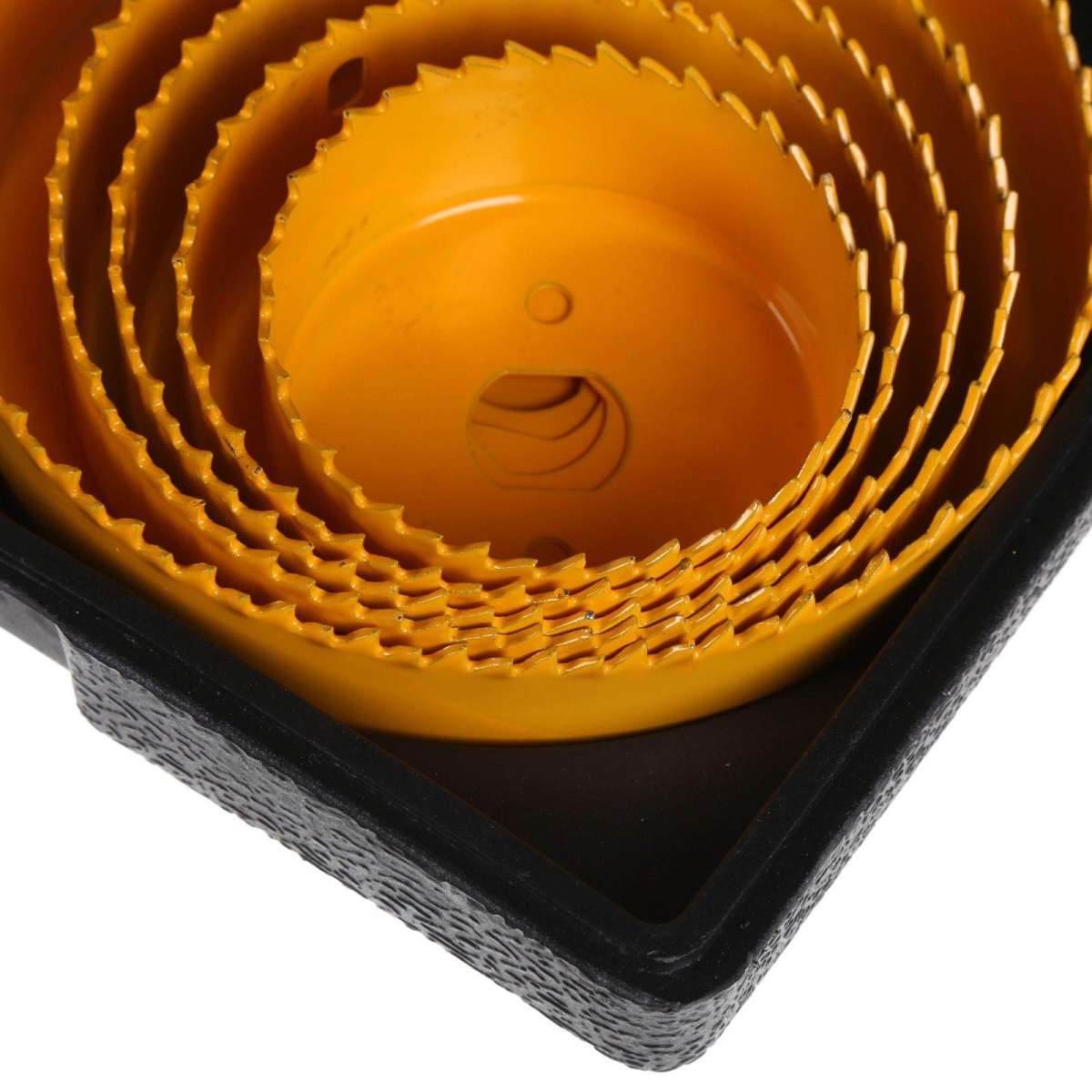 Picture of TOLSEN 8 Pcs Hole Saw Set 64-127mm Wood Plastic Boring Drill Circle Cutter Set 75866 - Kings Trading