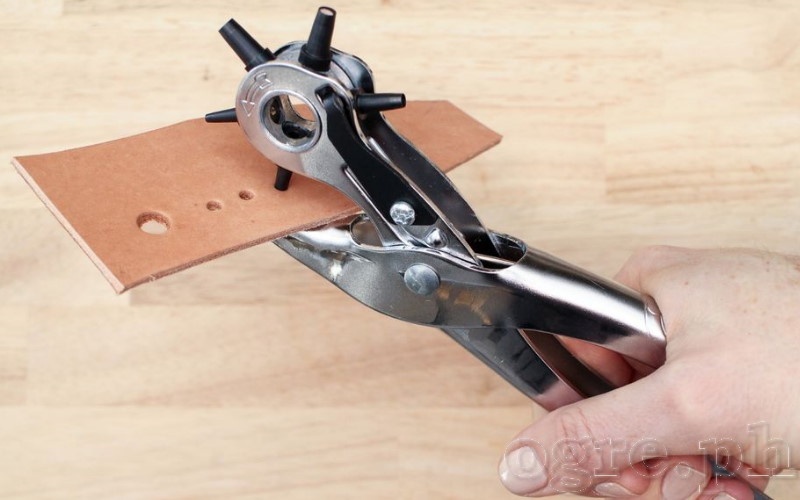 Picture of TOLSEN Revolving Leather Punch Pliers (9") Model: 10101