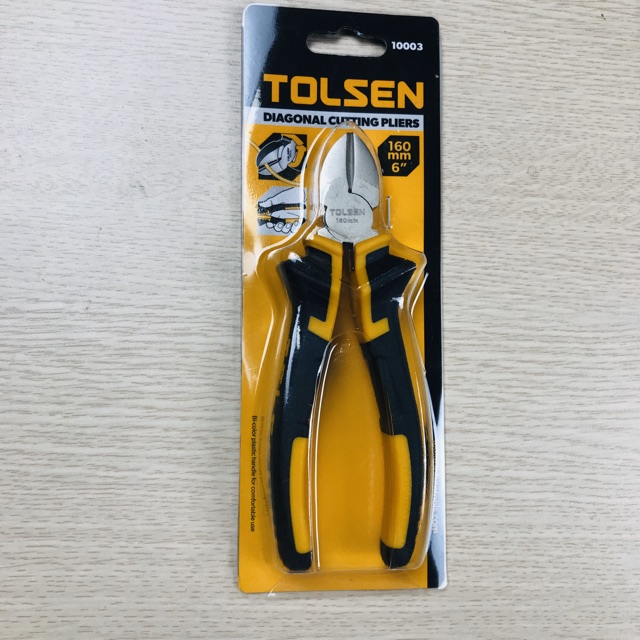 Picture of TOLSEN 6" Diagonal Cutting Pliers 150mm 10003 TPR Handle - Kings Trading