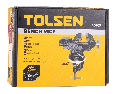 Picture of TOLSEN 2 " 50 mm Swivel base Work Bench Table vice with anvil 10107 - Kings Trading