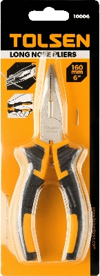 Picture of TOLSEN 6" Bent Nose Pliers (160mm) TPR Handle 10008 - Kings Trading