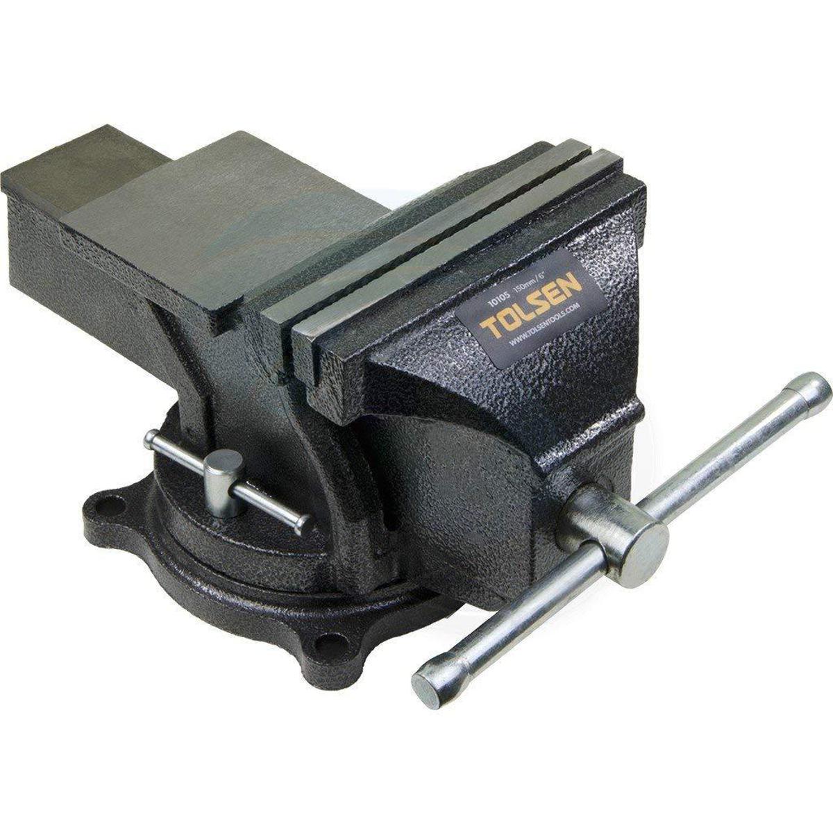 Picture of Tolsen Swivel Base Bench Vice 4 inch 100mm with anvil 10103