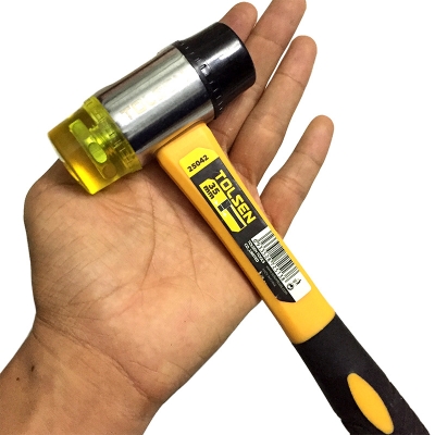 Picture of TOLSEN Two Way Mallet face dia 35mm fiberglass handle PVC head Model: 25042
