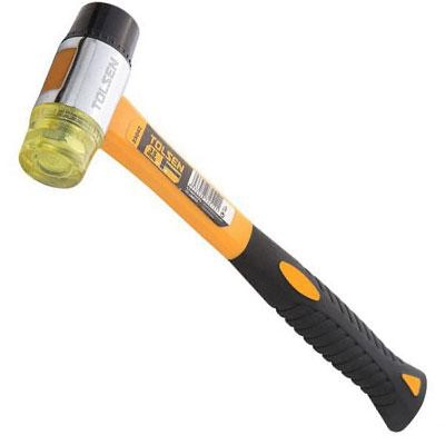Picture of TOLSEN Two Way Mallet face dia 35mm fiberglass handle PVC head Model: 25042
