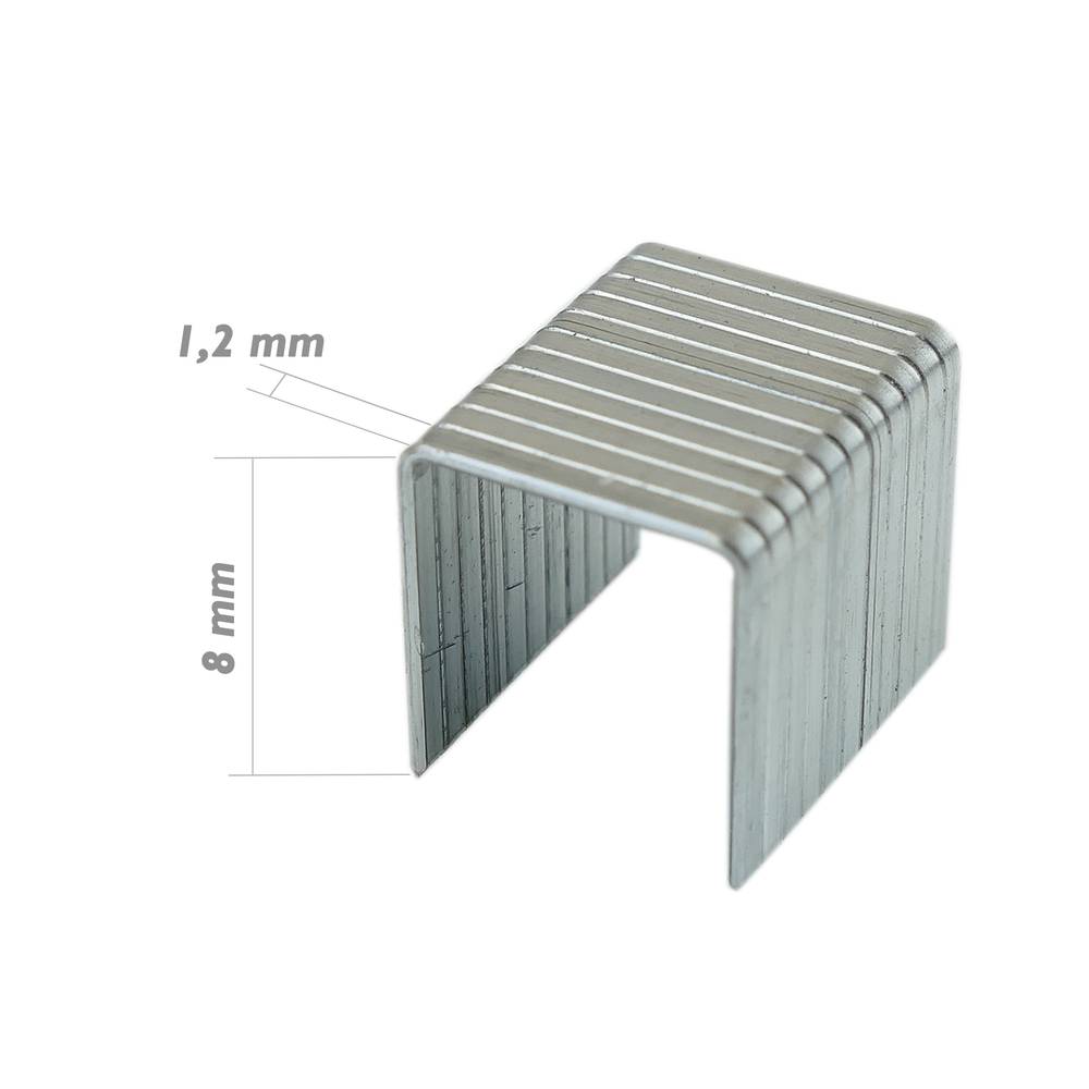 Picture of TOLSEN 3000Pcs Staples Wire Refill (Size: 1.2x08mm) for Wood Plywood chipboard 43028 - Kings Trading