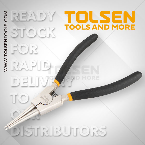 Picture of TOLSEN 7" External Circlip Pliers Straight 10087 - Kings Trading