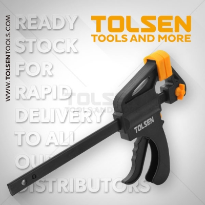 Picture of TOLSEN 12" Tools Quick Ratchet Bar Clamp(300mm) 10204 - Kings Trading