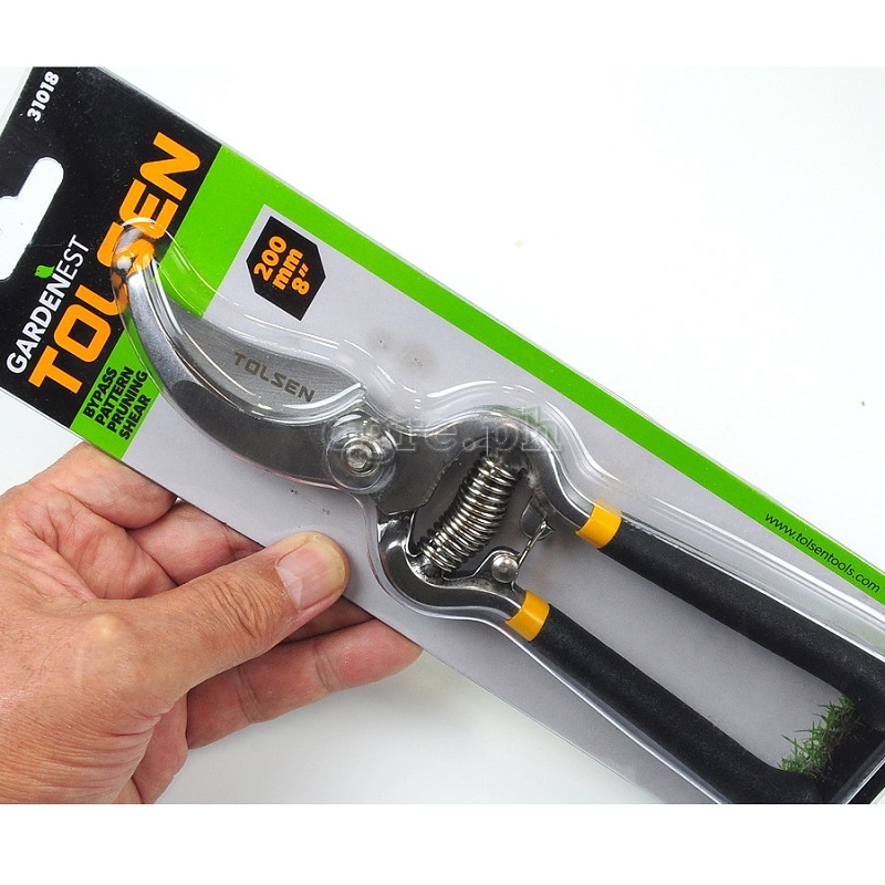 Picture of TOLSEN 8" Bypass Pattern Pruning Shear Garden Pruning Shear 200mm  - Kings Trading
