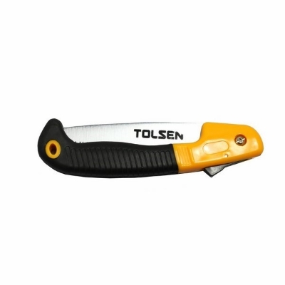 Picture of Tolsen Foldable Garden Saw 7TPI 65mn Blade (180mm, 7") TPR Handle 31014
